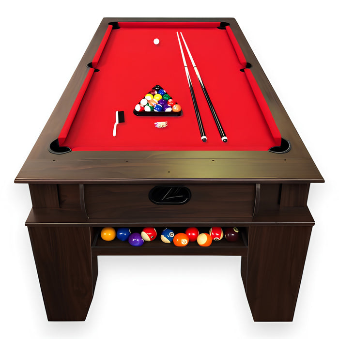 7FT 2-in-1 Multi-games Billiard & Air Hockey Table