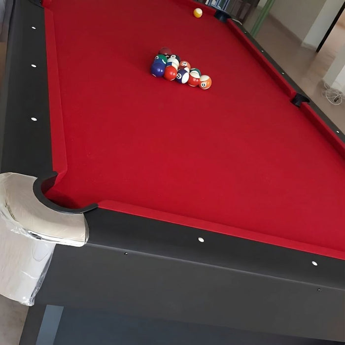 7 & 8 Feet MDF Billiard Pool Table with Blue & Green Velvet Cloth