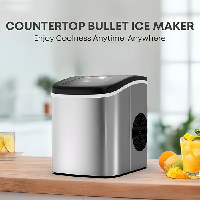 FrostMate Portable Bullet Ice Maker – 12kg/24H