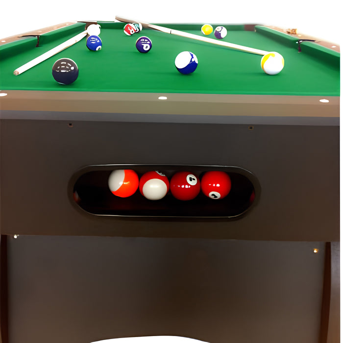 7FT Multi-Game Pool & Table Tennis Table