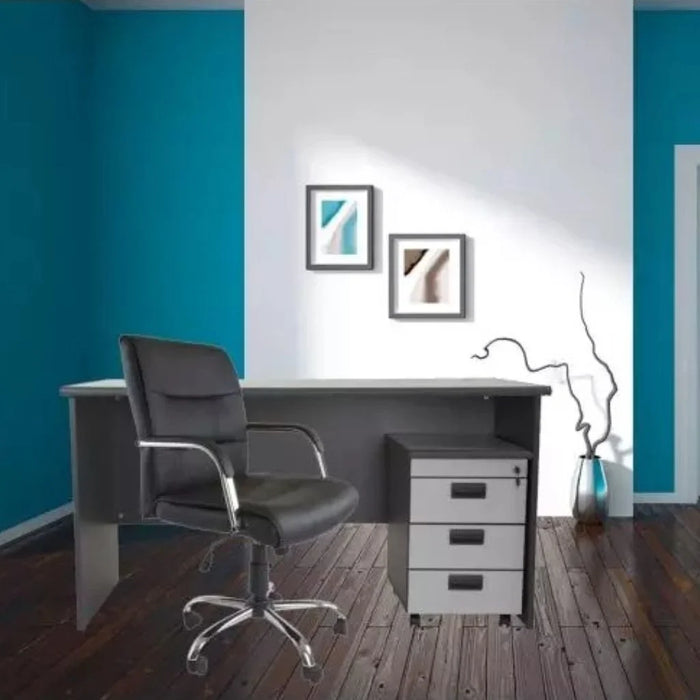 Classic Style Swivel High Back Leather Staff Office Room Computer Chairs
