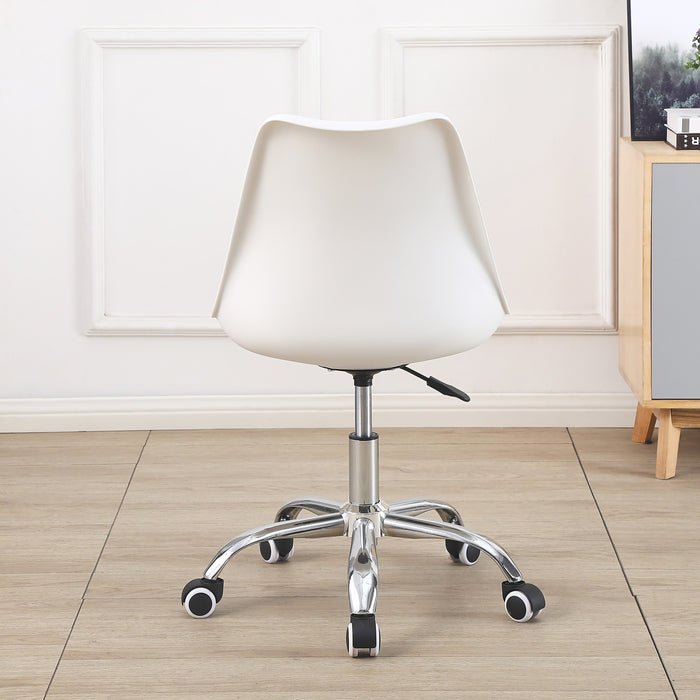 Modern Polypropylene Office Chair with Chrome Base