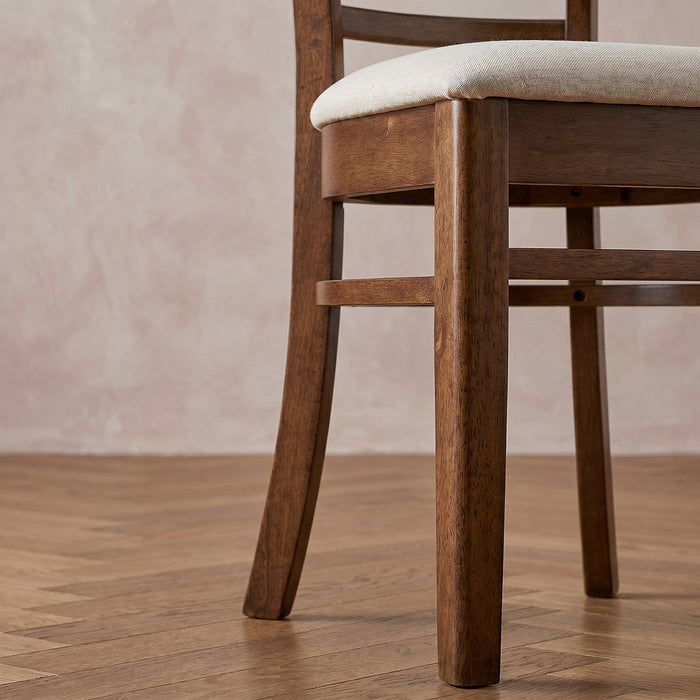 4-Seater Classic Round Wooden Dining Set