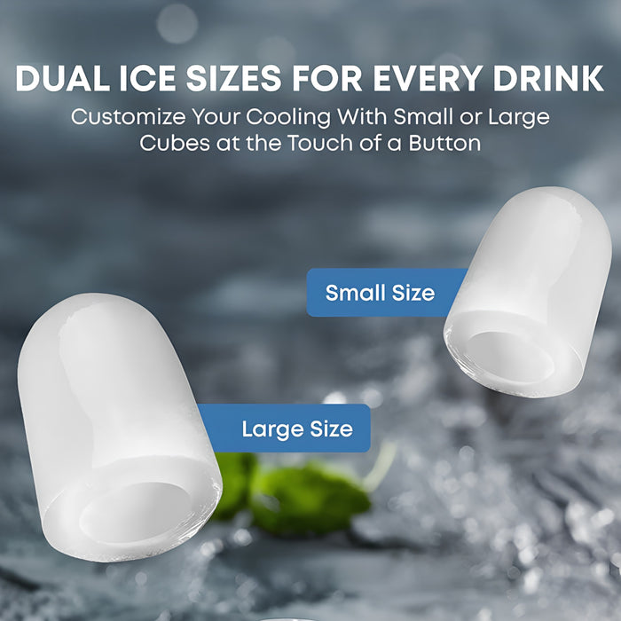 FrostMate Portable Bullet Ice Maker – 12kg/24H