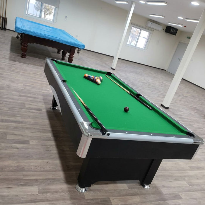 7 & 8 Feet MDF Billiard Pool Table with Blue & Green Cloth