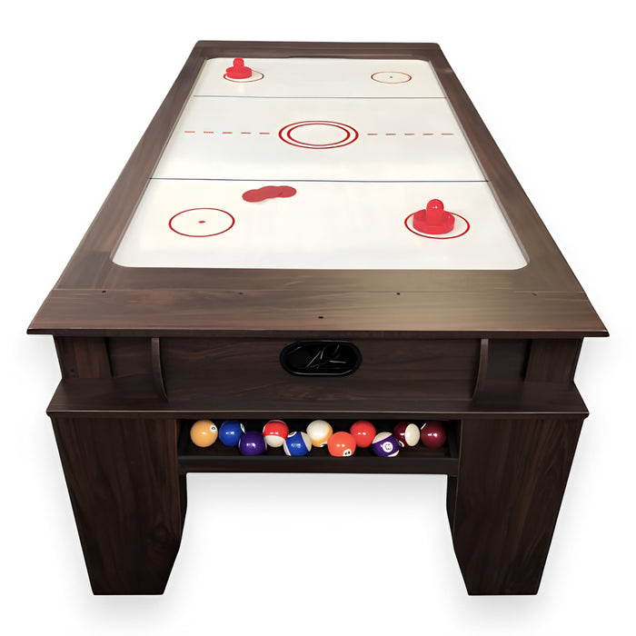 7FT 2-in-1 Multi-games Billiard & Air Hockey Table