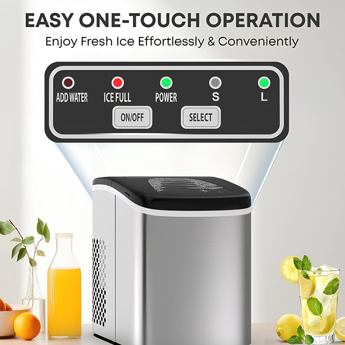 FrostMate Portable Bullet Ice Maker – 12kg/24H
