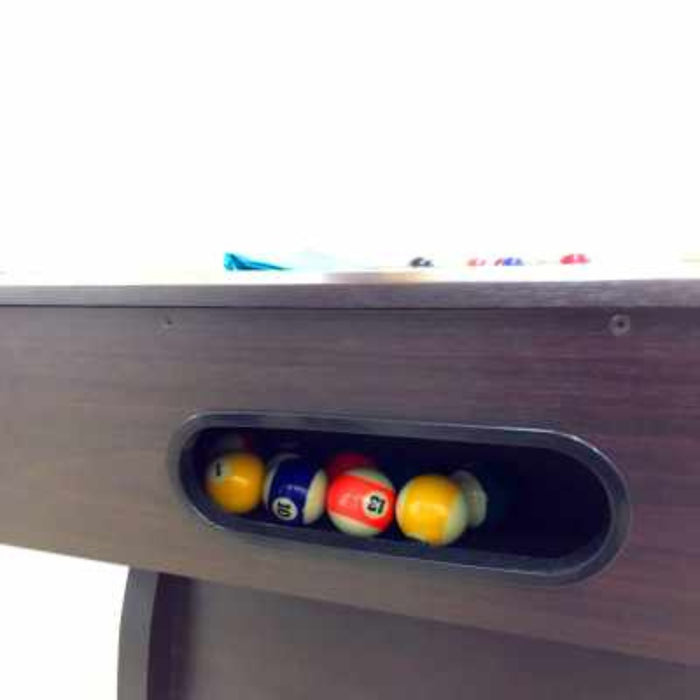 7FT Billiards Pool Table with Full Accessories – Red, Green & Blue